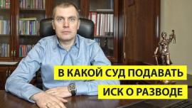 Embedded thumbnail for В какой суд подавать иск о разводе